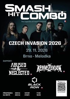 SMASH HIT COMBO (FR): RAPCORE INVASION 2026 - Brno