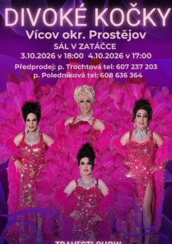 Travesti show Divoké kočky VÍCOV