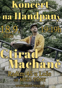 CTIRAD MACHÁNĚ - koncert na Handpany