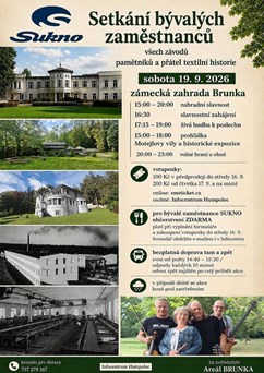 Setkání bývalých zaměstnanců SUKNO, přátel textilní historie