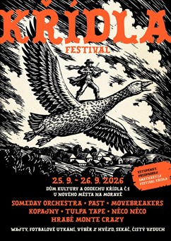 Festival Křídla – nejlepší festival v Křídlech.
