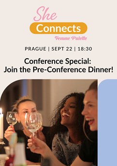 Conference Special: Join the Pre-Conference Dinner! 