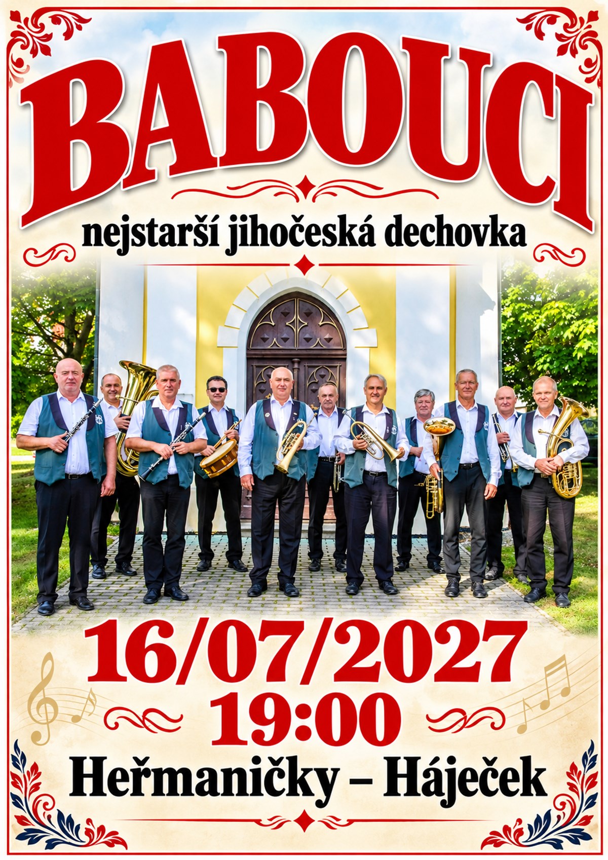 Babouci - nejstarší jihočeská dechovka v Háječku