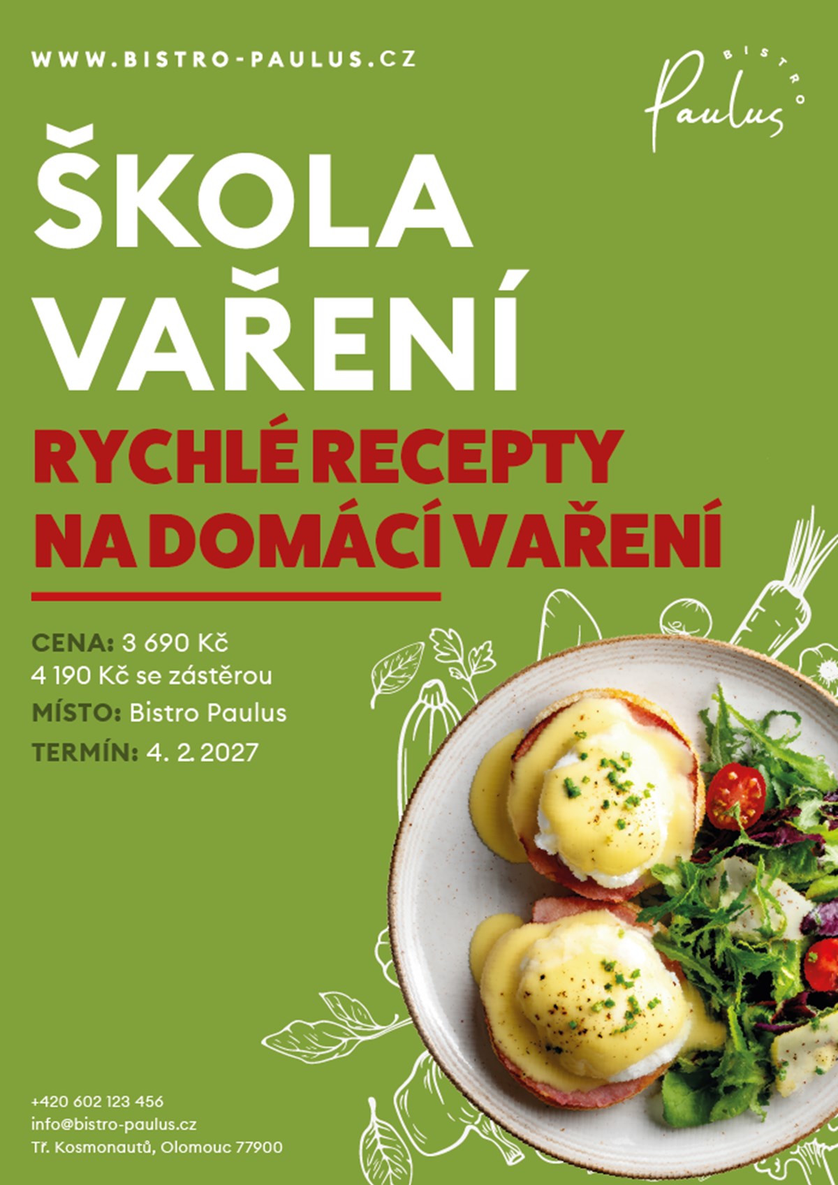Škola vaření s Romanem Paulusem - Rychlé recepty
