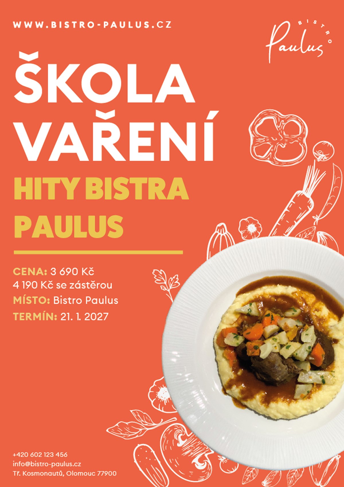 Škola vaření s Romanem Paulusem - Hity Bistra Paulus