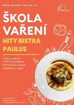 Škola vaření s Romanem Paulusem - Hity Bistra Paulus