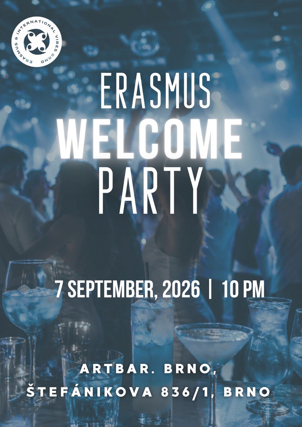 Erasmus welcome semester party x 7th september x Artbar