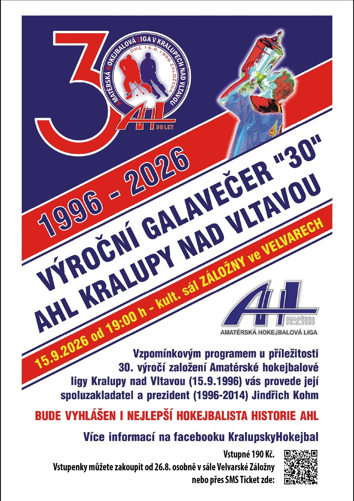 Galavečer AHL Kralupy nad Vltavou