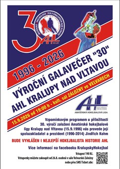 Galavečer AHL Kralupy nad Vltavou