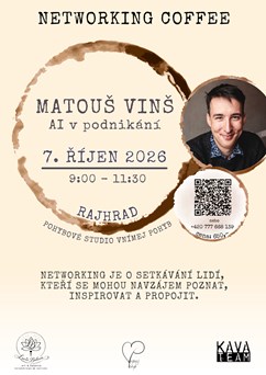Networking Coffee s Matoušem Vinšem