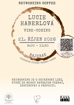 Networking Coffee s Lucií Haberlovou