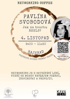 Networking Coffee s Pavlínou Svobodovou