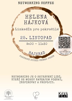 Networking Coffee s Helenou Hájkovou