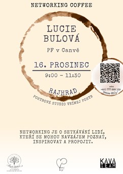 Networking Coffee s Lucií Bulovou