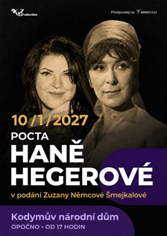 Pocta Haně Hegerové v Opočně
