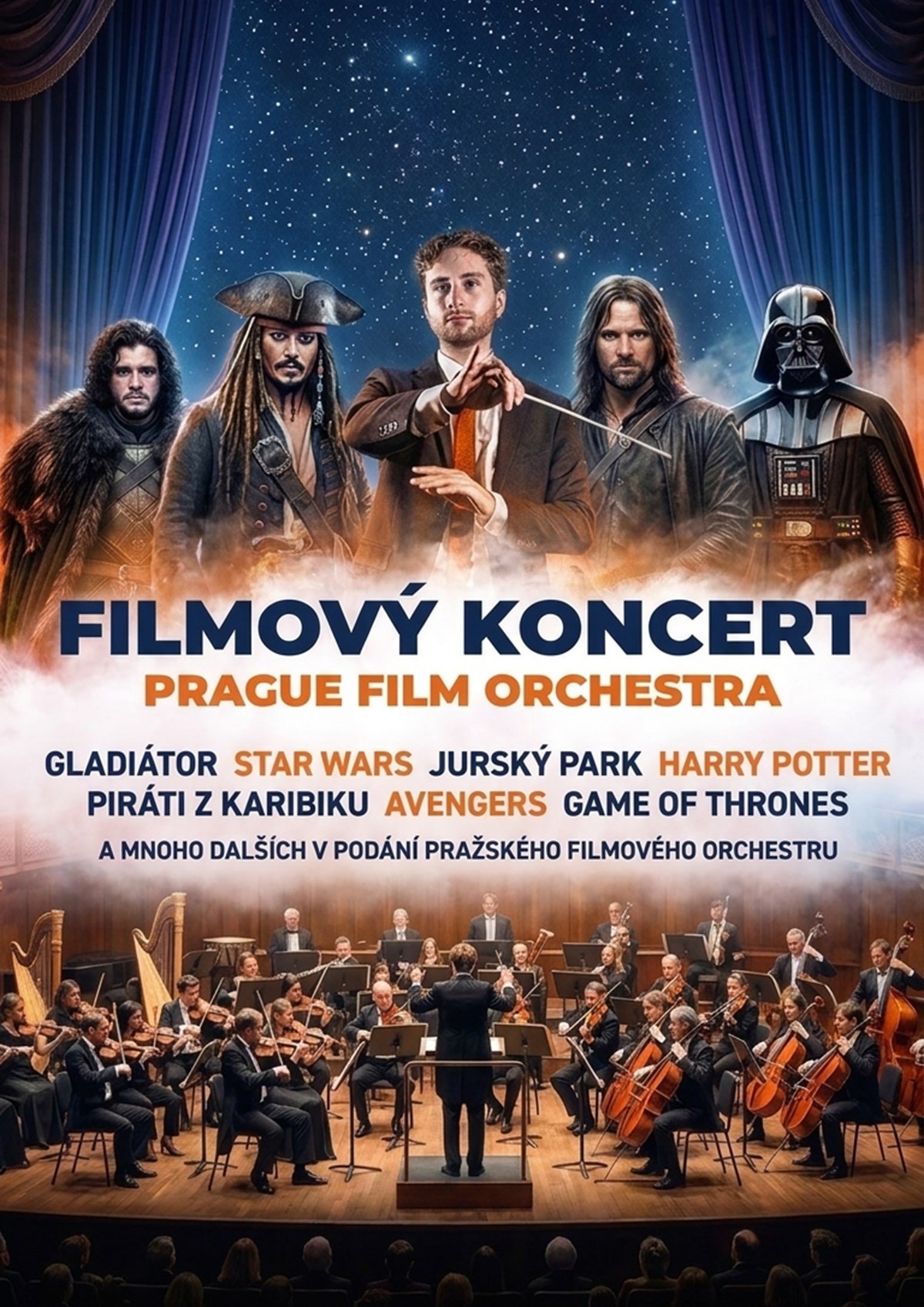 Velký koncert filmové hudby v Olomouci