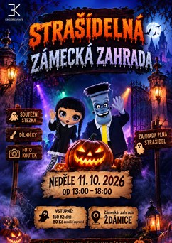 STRAŠIDELNÁ ZÁMECKÁ ZAHRADA ŽDÁNICE