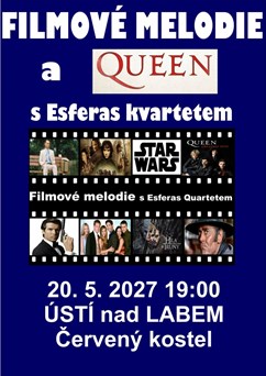 Queen a filmové melodie s Esferas Kvartetem
