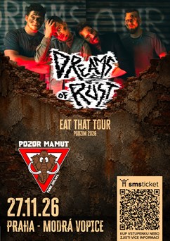 Dreams of Rust + Pozor Mamut - Praha, Modrá voice