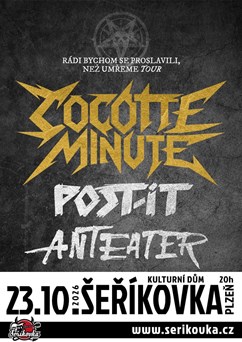 Cocotte Minute - rádi bychom se proslavili, než umřeme tour.