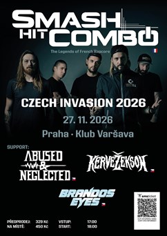 SMASH HIT COMBO (FR) - RAPCORE INVASION 2026  - Praha