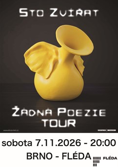 STO ZVÍŘAT - Žádná poezie tour