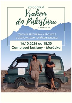 20 000 Km vrakem do Pákistánu a možná ještě dál
