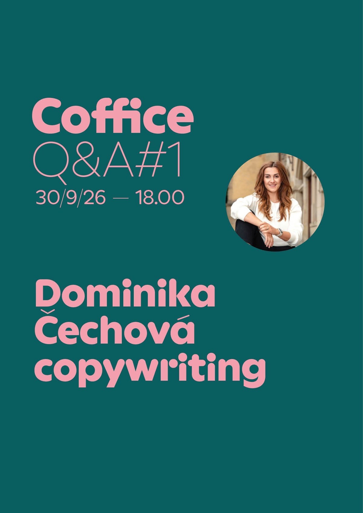 Coffice Q&A#1 - Copywriting - Dominika Čechová