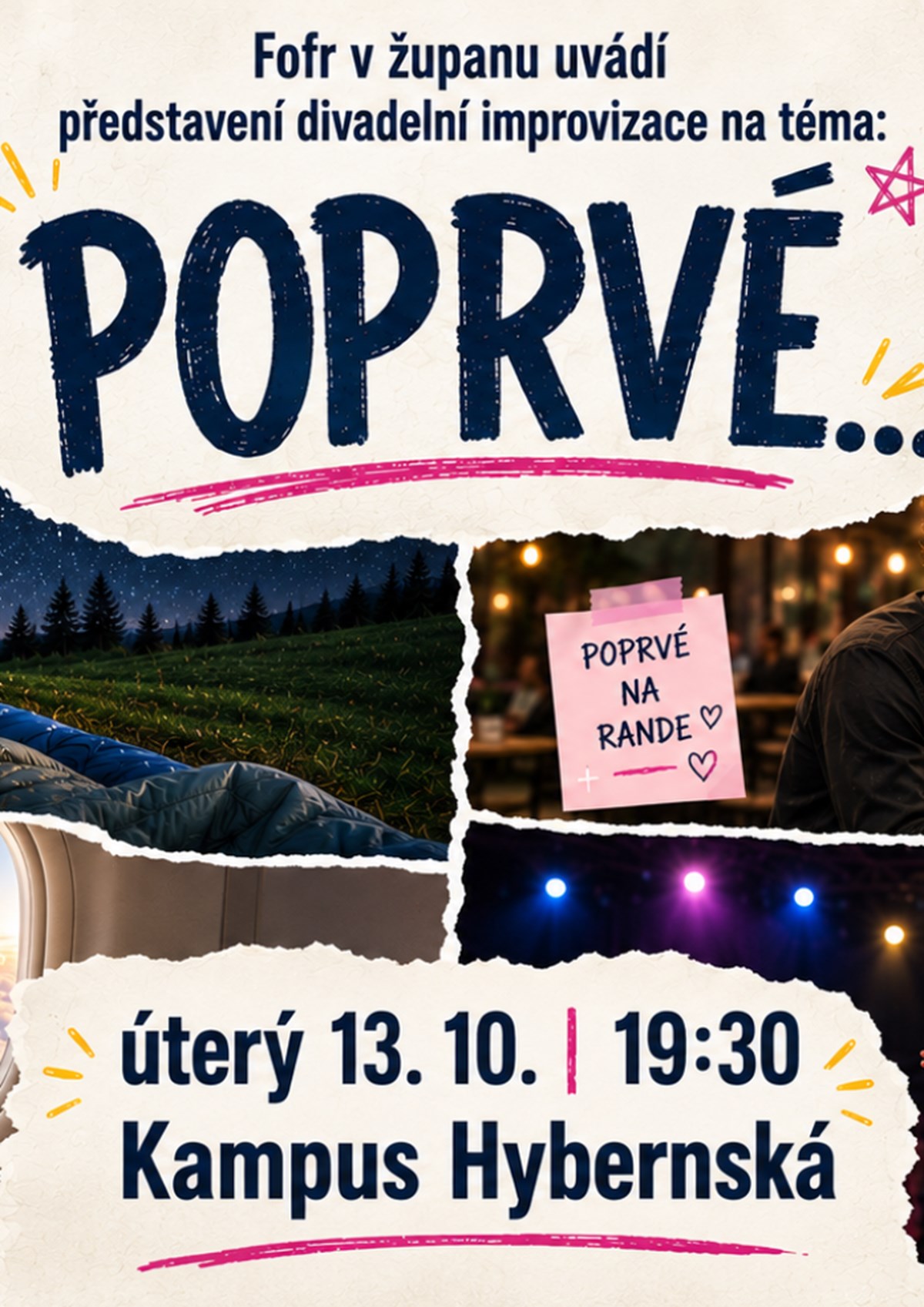 Poprvé... - Improshow Fofru v županu