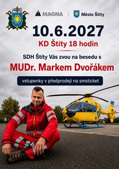 Beseda s Mudr. Markem Dvořákem