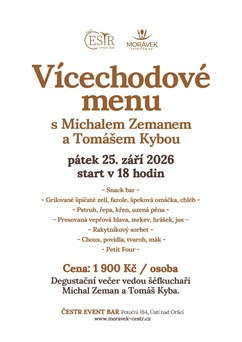 Degustační večer v ČESTRU s Michalem Zemanem