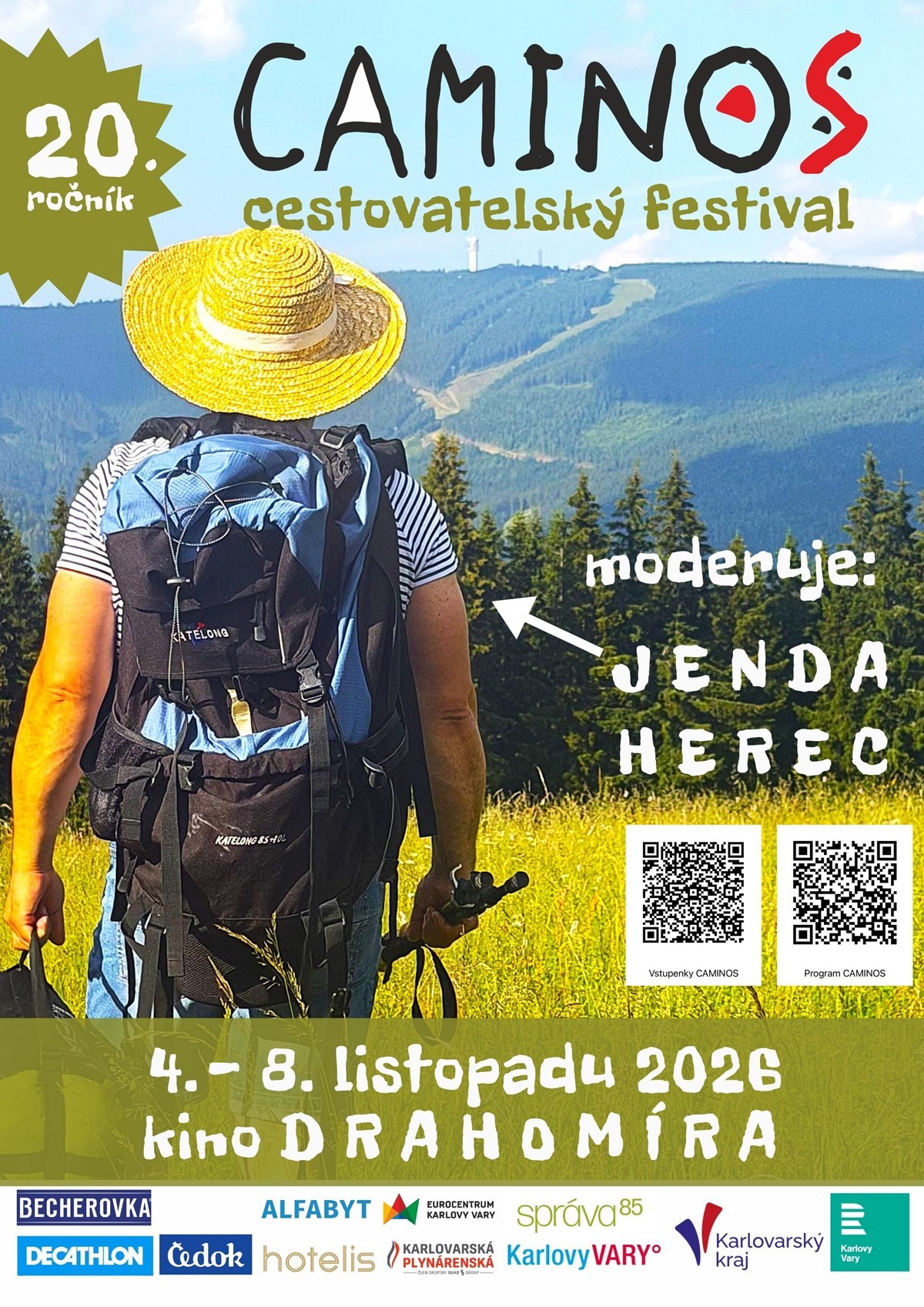Cestovatelský festival Caminos, 20. ročník