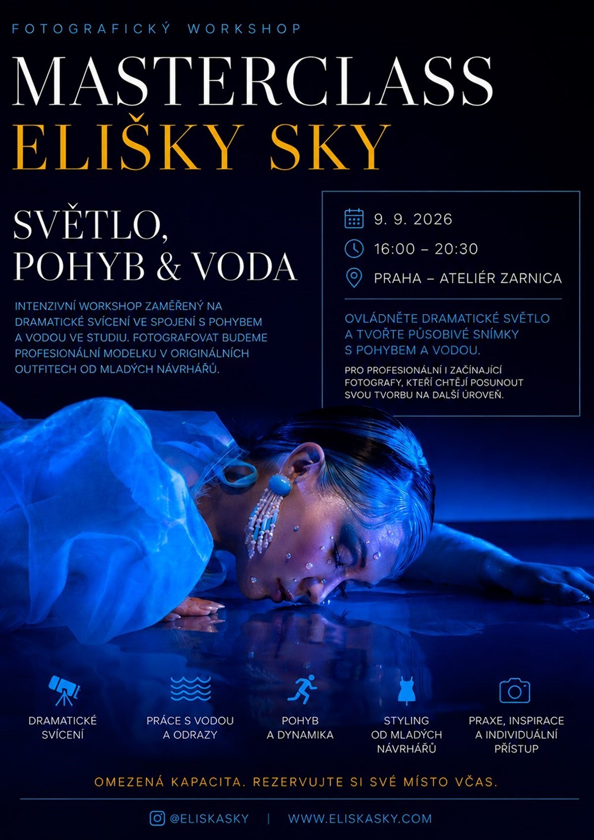Fotografická masterclass s Eliškou Sky