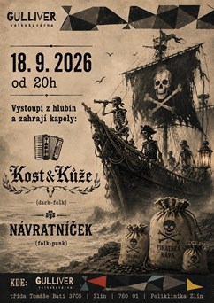 KOST&KŮŽE + NÁVRATNÍČEK (dark-folk / folk-punk)
