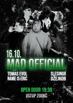 MAD OFFICIAL V POLDOFCE! + SPECIAL GUESTS
