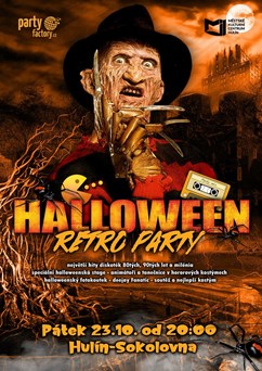 Halloween retro párty Hulín