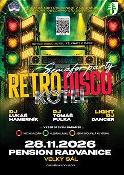  RETRO DISCO KOTEL Radvanice 2026
