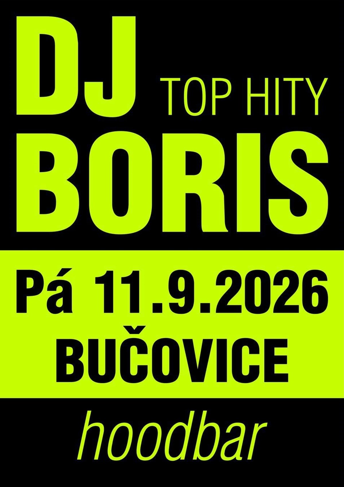 DJ Boris v Hoodbaru