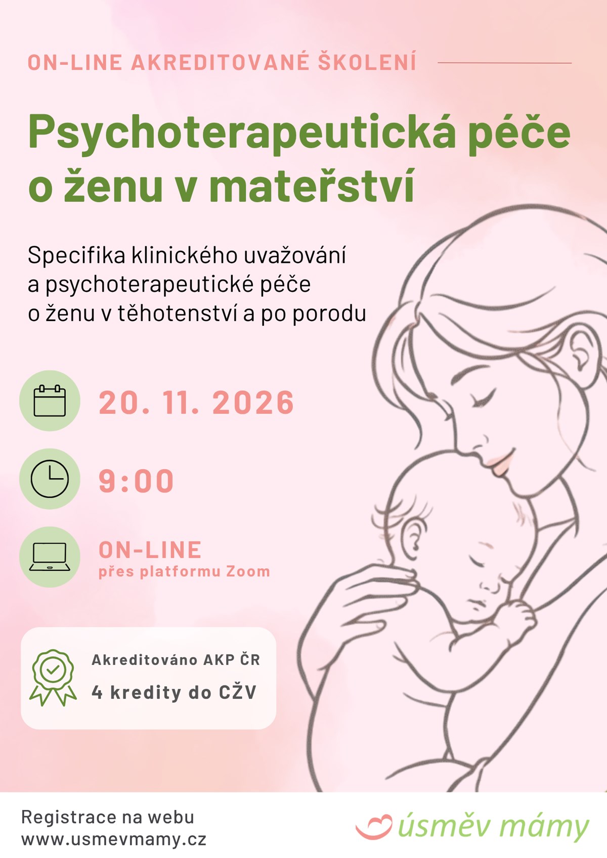 Psychoterapeutická péče o ženu v mateřství