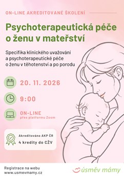 Psychoterapeutická péče o ženu v mateřství