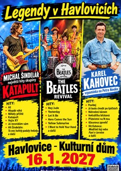 Legendy v Havlovicích - The Beatles rev., Šindelář, Kahovec
