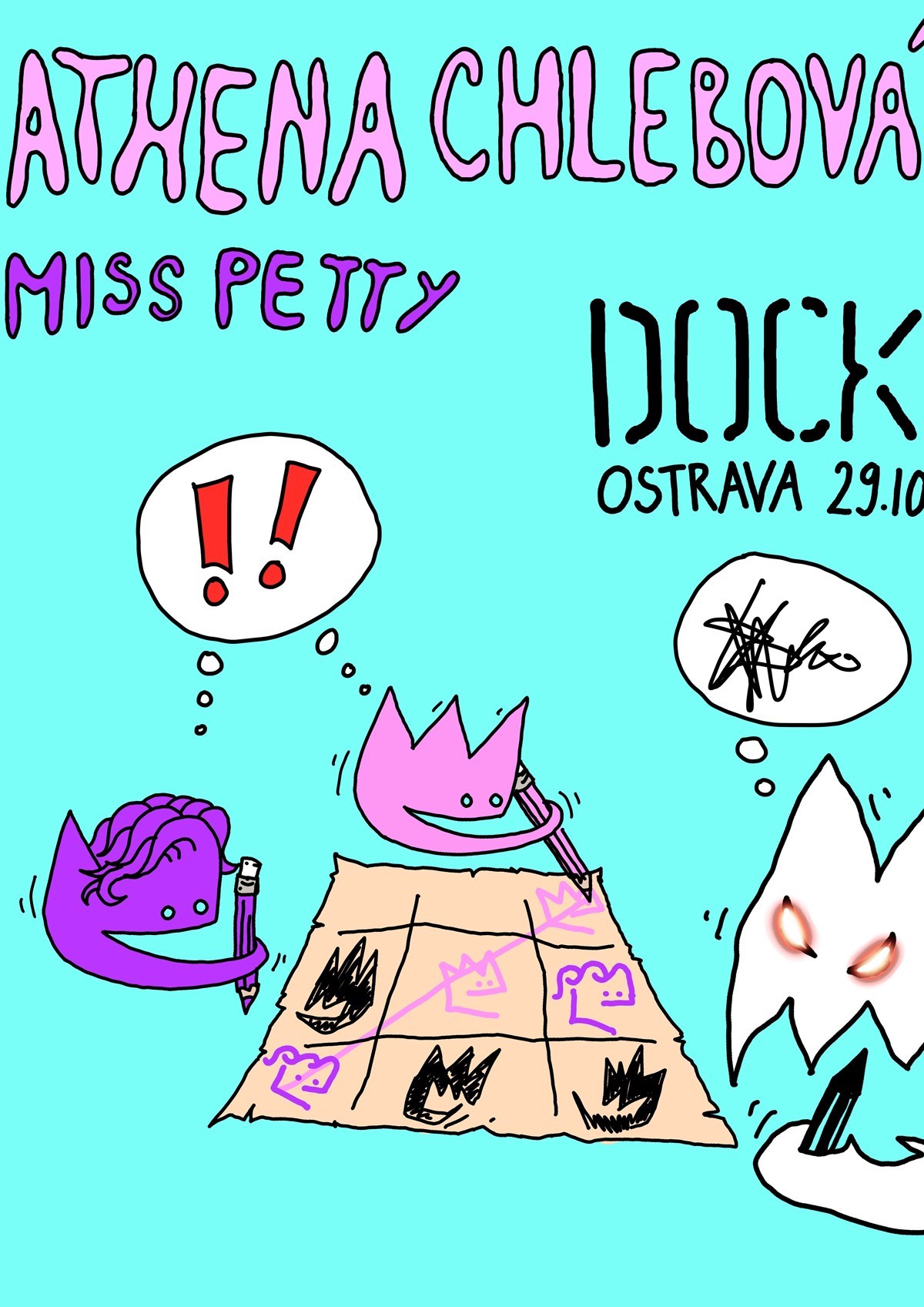 Athena Chlebová + Miss Petty