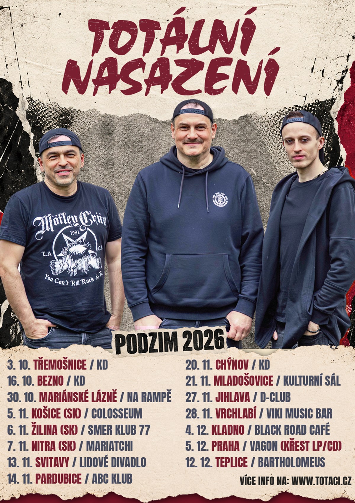 Totální nasazení - křest LP/CD - Gerontosaurus Senilis