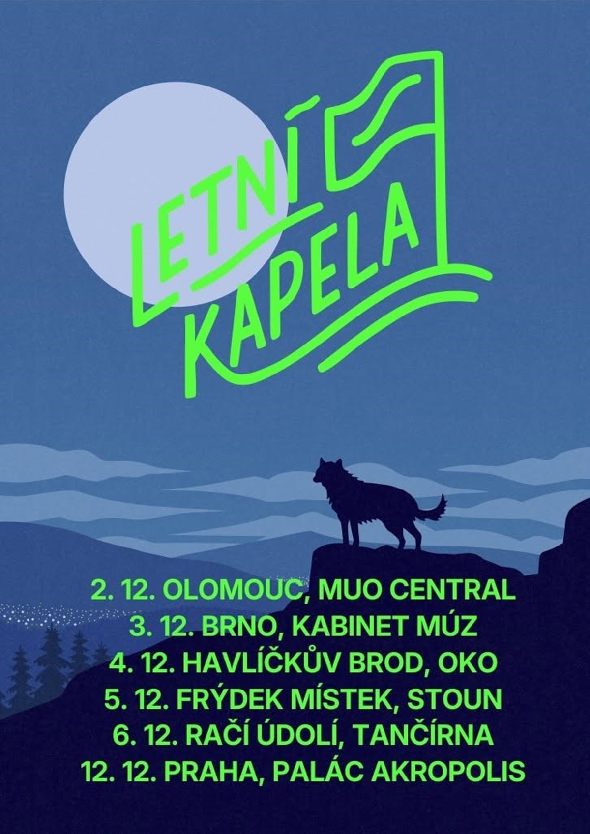 Letní kapela / klub OKO