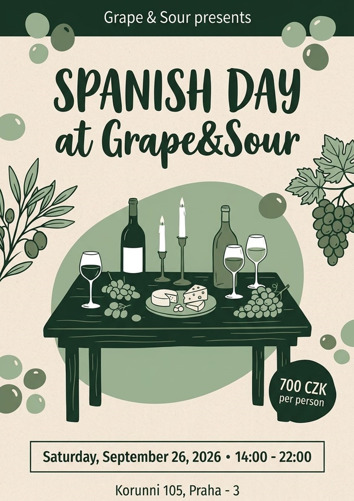 Spanish Day @ Grape&Sour