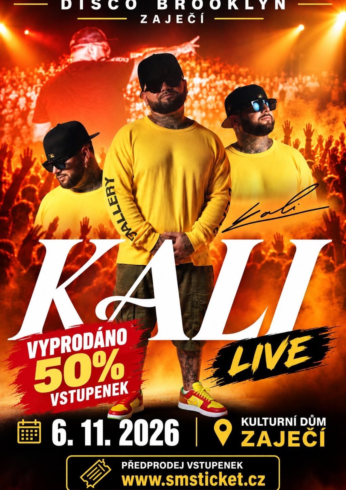 Návrat BROOKLYNU | KALI & PETER PANN LIVE | Zaječí