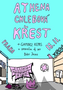 Athena Chlebová - křest alba Athentát