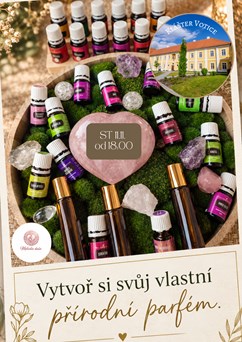 Zážitkový workshop výroby přírodního parfému