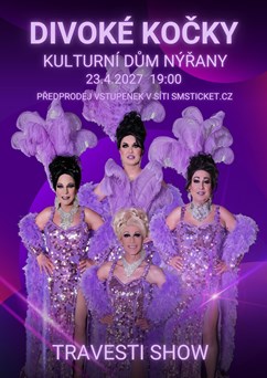 Travesti show Divoké kočky v KD Nýřany