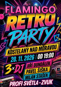 Disco Flamingo - Retro párty